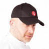 Cappellino da baseball Cool Vent nero in policotone - Taglia unica - Chef Works - Fourniresto