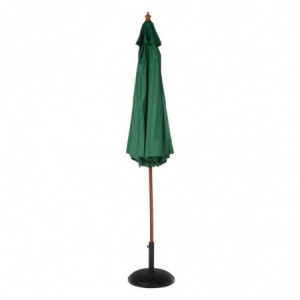 Ombrellone Verde Rotondo Ø 3 M - Bolero - Fourniresto