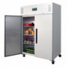 Armadio Frigorifero Positivo Bianco Gn 2/1 Doppia Porta 1200 L - Polar - Fourniresto