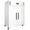 Armadio Frigorifero Positivo Bianco Gn 2/1 Doppia Porta 1200 L - Polar - Fourniresto