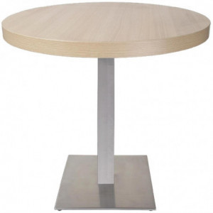 Piede Tavolo Quadrato In Acciaio Inox 720 X 430 Mm - Bolero - Fourniresto
