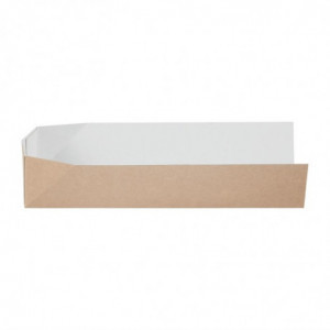 Scatola per panini riciclabile 80 x 250 mm - Lotto da 500 - Colpac - Fourniresto