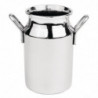 Mini Bidone per Latte in Acciaio Inox 120 ml - Olympia - Fourniresto