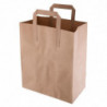 Piccola borsa di carta riciclata marrone 215 x 180 mm - Lotto da 250 - Fiesta Green - Fourniresto