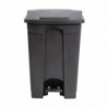 Cestino per la raccolta differenziata della cucina con pedale nero 45L - Jantex - Fourniresto