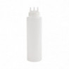 Bottiglia Flessibile Trasparente 3 beccucci 908ml - Vogue - Fourniresto