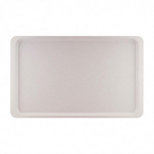 Vassoio da servizio in poliestere GN1/1 530x325mm Grigio marmorizzato - Roltex - Fourniresto