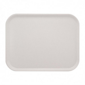 Vassoio da servizio in poliestere America 460x360mm Grigio marmorizzato - Roltex - Fourniresto