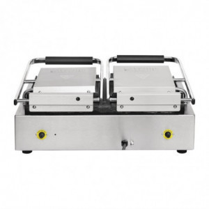 Griglia di contatto doppia scanalata/liscia-230V - Buffalo