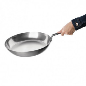Padella in acciaio al carbonio - Ø 255mm - Vogue