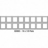 Bancone di preparazione 2 porte - 527 L 16 X GN 1/6 - Polar - Fourniresto