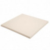 Piatto Tavolo Quadrato Bianco - L 600 x P 600mm - Bolero
