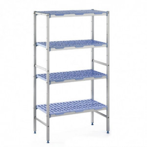 Modular Shelving 4 Levels - W 1292 x D 500mm - Tournus