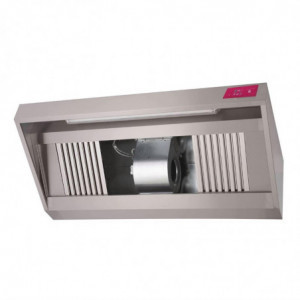 Cappa in acciaio inox completa - L 1000 x P 900mm - Gastro M