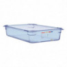 Scatola ermetica blu in ABS GN1/1 100mm - Araven - Fourniresto
