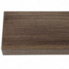 Piatto Tavolo Quadrato Effetto Legno Rovere Rustico - L 700mm - Bolero