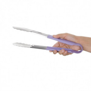 Pinza da servizio 300mm viola - Vogue - Fourniresto