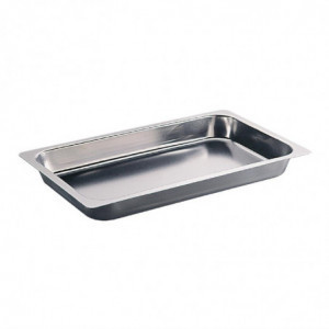Piatto da arrosto in acciaio inossidabile - GN 1/1 - Bourgeat
