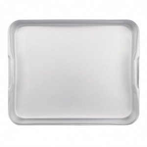 Piatto da arrosto in alluminio - L 520mm - Vogue