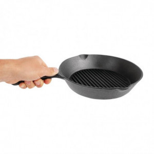 Padella Grill a Coste Rotonda - Ø 267mm - Vogue
