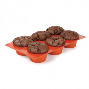 Stampo 6 Muffin in Silicone Formaflex - Pavoni
