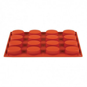 Stampo 16 Ovali in Silicone Formaflex - GN 1/3 - Pavoni