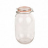 Barattolo per conserve con clip da 3L - Vogue - Fourniresto