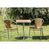 Tavolo quadrato in frassino 60 x 60 cm - Bolero - Fourniresto