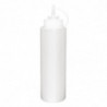 Distributore di salsa 1L trasparente - Vogue - Fourniresto