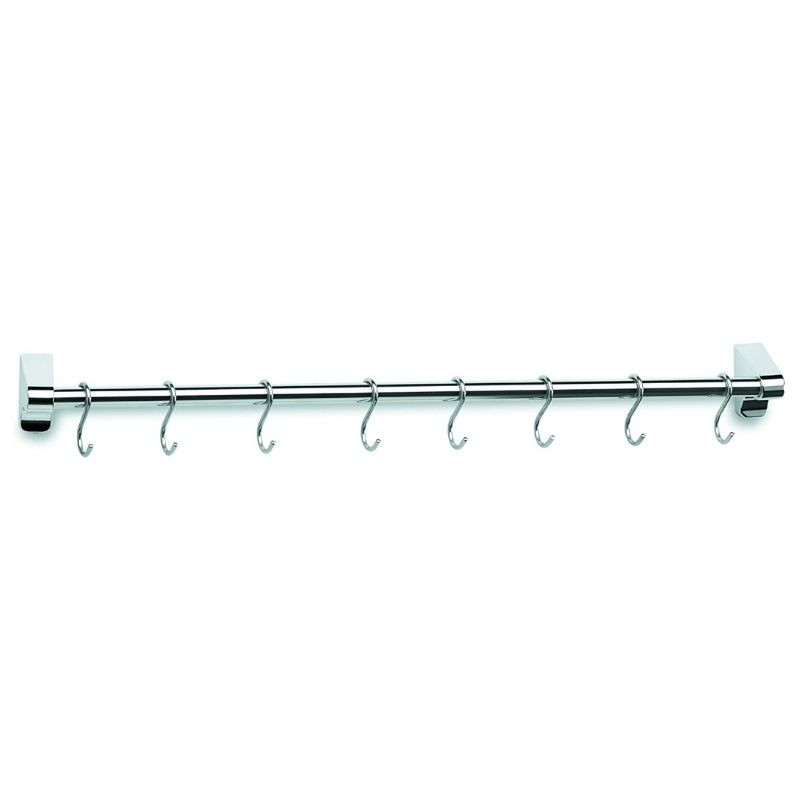 Appendiabiti da parete multiuso - 8 ganci - 600 mm - Lacor Appendiabiti da parete multiuso - 8 ganci - 600 mm - Lacor