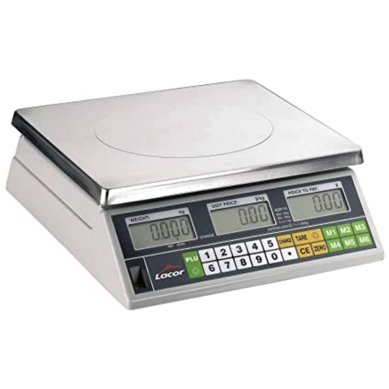 Bilancia da cucina elettronica - Portata 15 Kg - Lacor Bilancia da cucina elettronica - Portata 15 Kg - Lacor