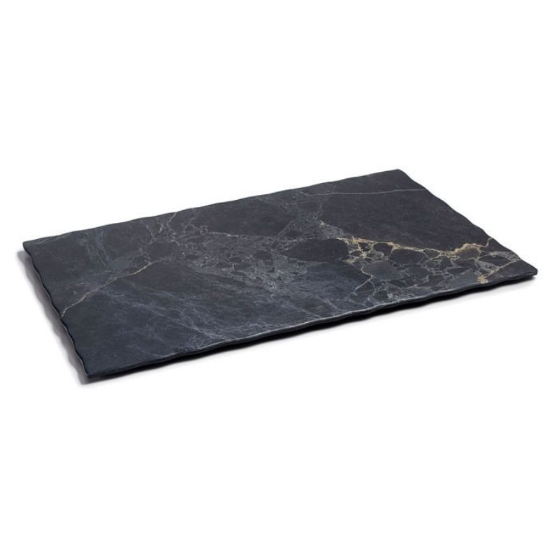 Piatto rettangolare "Stone" in melamina - 430 x 285 mm - Lacor Piatto rettangolare "Stone" in melamina - 430 x 285 mm - Lacor