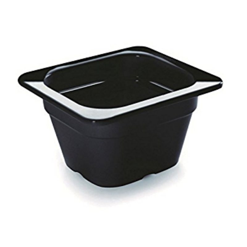 Bac Gastro Melamina Nero GN 1/6 - H 100 mm - Lacor Bac Gastro Melamina Nero GN 1/6 - H 100 mm - Lacor