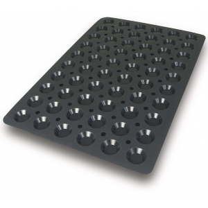 Stampo per dolci in silicone a forma di mini crostatina - 60 pezzi - Lacor