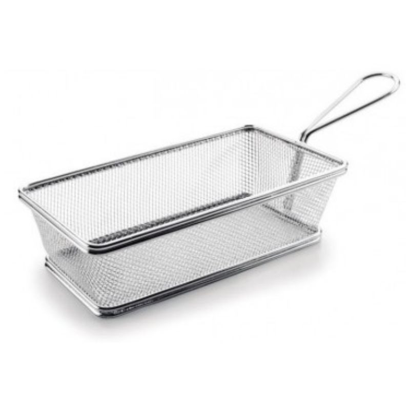 Cestino Rettangolare In Acciaio Inossidabile - 21 X 11 Cm - Lacor Cestino Rettangolare In Acciaio Inossidabile - 21 X 11 Cm - Lacor
