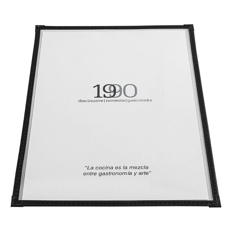 Porta-menu semplice in PVC - A4 - Lacor Porta-menu semplice in PVC - A4 - Lacor
