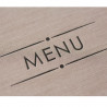 Porta-menu Sophie in Telflex - A4 - Lacor