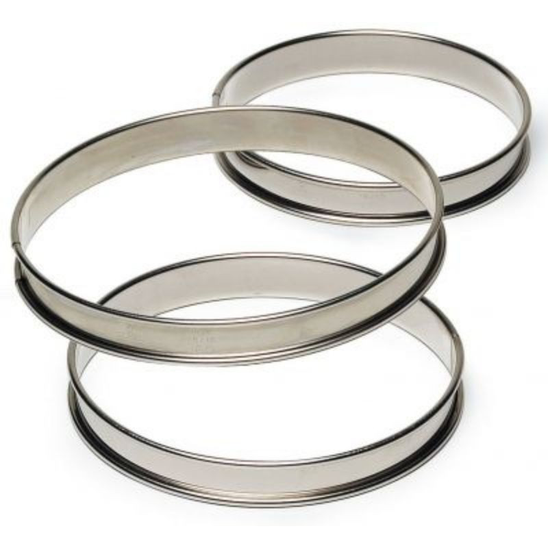 Cerchio per Torta Alto in Acciaio Inox - Ø 240 mm - TELLIER Cerchio per Torta Alto in Acciaio Inox - Ø 240 mm - TELLIER