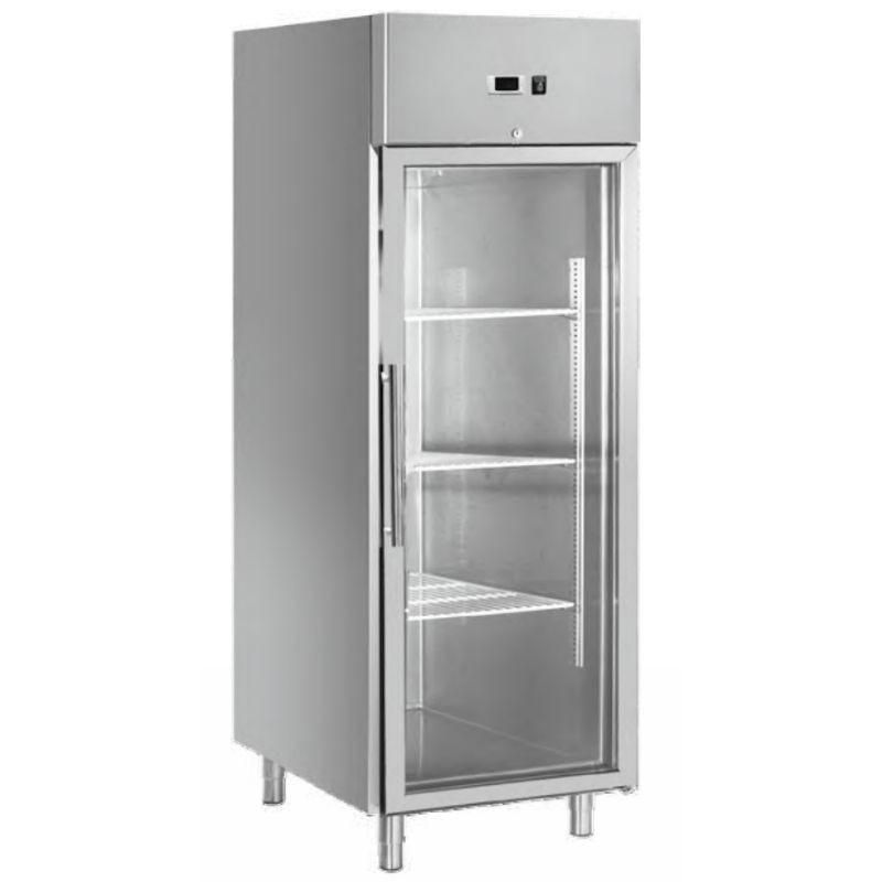 Armadio Refrigerato Positivo Vetrato - 650 L - Dynasteel Armadio Refrigerato Positivo Vetrato - 650 L - Dynasteel