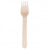 Forchetta in legno biodegradabile 155 mm - Confezione da 100 - Fiesta Green - Fourniresto