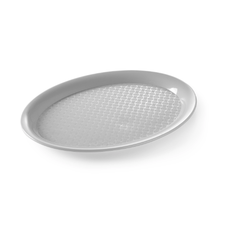 Vassoio da fast food ovale - Grigio
