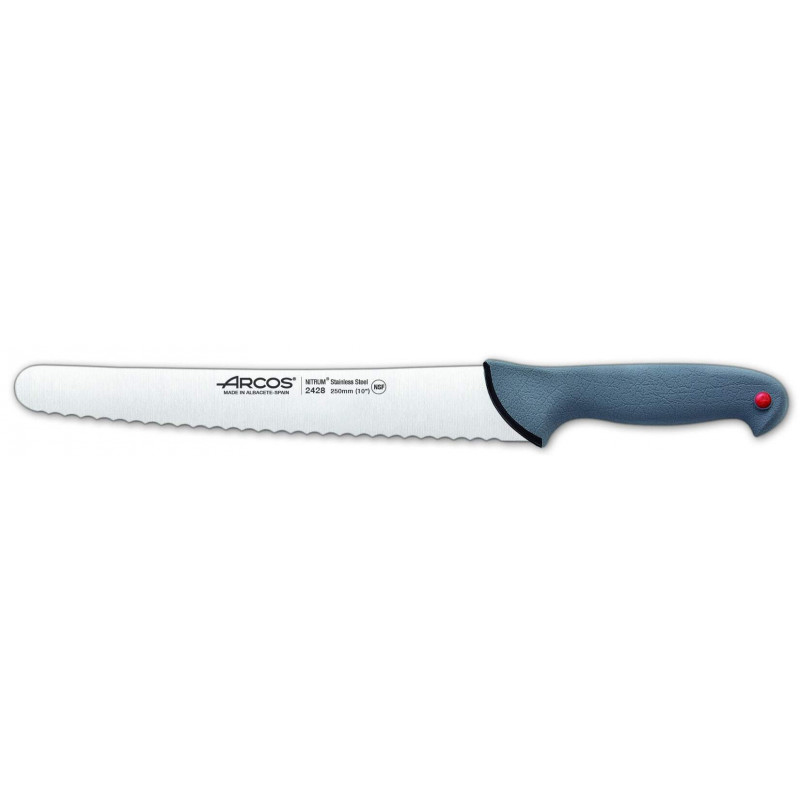 Coltello per Genovese Colour Prof - Lama da 25 cm Coltello per Genovese Colour Prof - Lama da 25 cm
