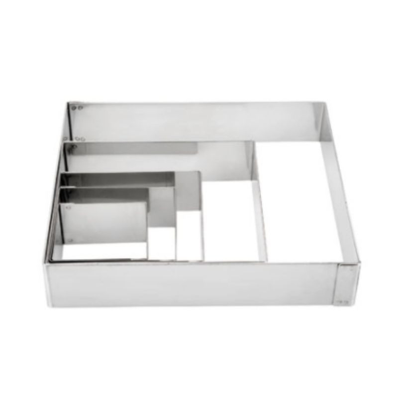 Cornice per dolci quadrata - 10 x 10 cm Cornice per dolci quadrata - 10 x 10 cm