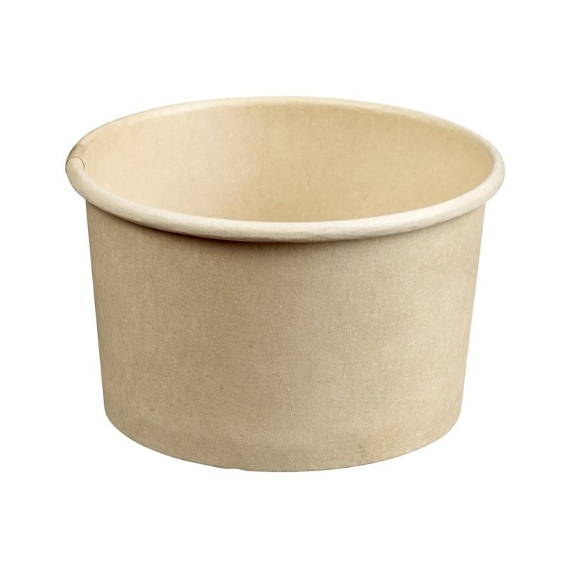 Contenitore per gelato e dessert in bambù Ø 70 mm - 105 ml - Lotto da 50 Contenitore per gelato e dessert in bambù Ø 70 mm - 105 ml - Lotto da 50
