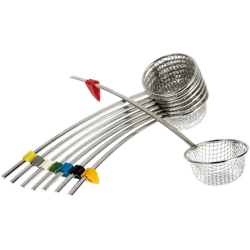 Fonduta cinese in acciaio inossidabile Ø 60 mm - Set di 4 Fonduta cinese in acciaio inossidabile Ø 60 mm - Set di 4