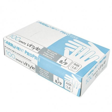 Guanti in vinile Taglia L - Lotto da 100