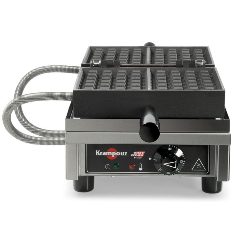Piastra per waffle professionale con apertura a 180° - 4 x 6 Bruxelles Piastra per waffle professionale con apertura a 180° - 4 x 6 Bruxelles