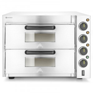 Forno a pizza compatto - 2 camere - HENDI
