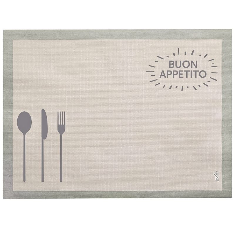 Set da tavola Buon Appetito in cellulosa - 400 x 300 mm - Lotto da 2000 Set da tavola Buon Appetito in cellulosa - 400 x 300 mm - Lotto da 2000