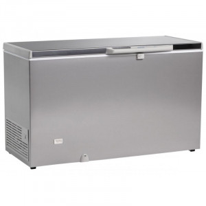 Congelatore a cassa professionale in acciaio inox - 500 L